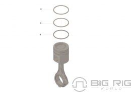 Piston Ring Kit - Standard 5405722 - Cummins