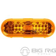 60 Series Yellow Oval LED Front/Park/Turn Light - Kit - 60074Y - Truck Lite