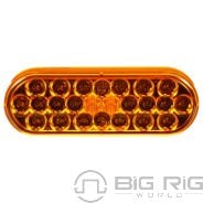 Signal-Stat Yellow Oval LED Front/Park/Turn Light 6050A - 6050A - Truck Lite