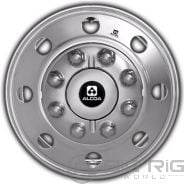 19.5 X 6.00 Alcoa Aluminum Wheel - Mirror Polished Outside Only - 763801 - Alcoa