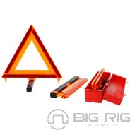 Signal-Stat, Foldable, Free-Standing, Warning Triangle, Kit 798 - Truck Lite