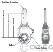 Manual Slack Adjuster 101289 - 101289 - Bendix