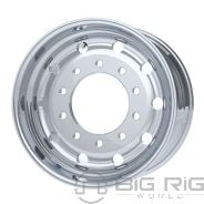 Wheel - Aluminum 22.5 x 13, Hub Pilot 83U657 - Alcoa