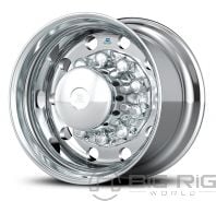 22.5 x 14.00 Alcoa Aluminum Wheel - Mirror Polish Dura-BrightÂ® Outside Only 84U601DB - 84U601DB - Alcoa