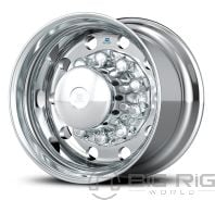 22.5 x 14.00 Alcoa Aluminum Wheel - Mirror Polish Inside Only - 84U602 - Alcoa