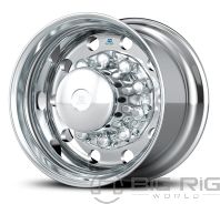 22.5 x 14.00 Alcoa Aluminum Wheel - High Polish Both Sides 84U607 - Alcoa