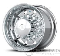 22.5 x 14.00 Alcoa Aluminum Wheel - Mirror Polish Dura-Bright Inside Only - 84U622DB - Alcoa