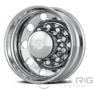22.5 x 8.25 Alcoa Aluminum Wheel - Mirror Polish Dura-Bright® Both Sides - 882673DB - Alcoa
