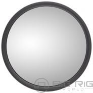 Convex Mirror, 6 In., Black Stainless Steel 97622 - Truck Lite