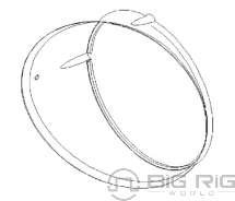 Ring - Headlamp, LH A06-23993-000 - Freightliner