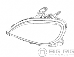 Headlamp Assembly - RH With Day Time Running Lamps A06-32496-007 - Freightliner