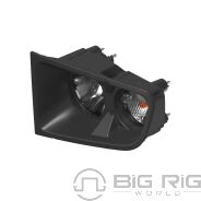 Headlamp - Black Bezel, LH A06-88613-008 - Freightliner