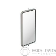 Mirror Assembly - Rearview, Outer, West Cost, Stainless Steel A22-54810-001 - Freightliner
