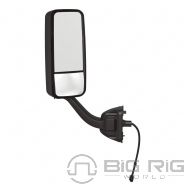 Mirror Assembly - Rearview LH, Outer, Main, Black - A22-61257-012 - Freightliner