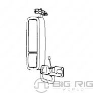 Mirror Assembly - Rearview LH, Outer, Wide, Manual, Painted - A22-62161-000 - Freightliner