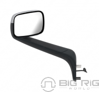 Mirror - Auxiliary, Hood Mounted, Long, Black, Left Hand - A22-77790-000 - Freightliner