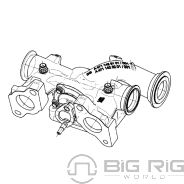 Exhaust Manifold Multi-Piece Cent.Part A4711404414 - Detroit Diesel