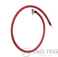 Cable, Electrical - Battery To Starter, Positive, Flag, 2 Gauge, 5/16 X 5/16 Flag, 32 Inch A66-02781-032 - Freightliner