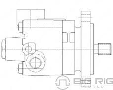 Pump Steering - Power 14-13413-000 - Freightliner