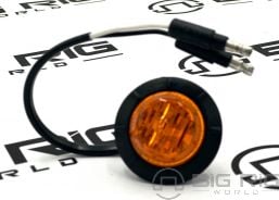 Clearance, Marker Light Amber 1 1/4 In. Mini LED M09400Y - Maxxima