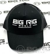 Big Rig World Black Trucker Hat BRW-HAT-01 - Big Rig World