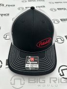 Black & White Richardson Peterbilt Hat 1531810-00 - Peterbilt