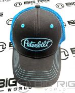 Blue Contrast Mesh Peterbilt Hat 1435840-00 - Peterbilt