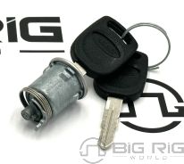 Kit - Lock Cylinder & Key, Cab Door W/Random Code 597281PB - Peterbilt