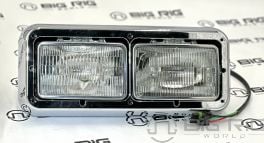 Aftermarket Kenworth Dual Headlight Assembly Rectangular Standard W/Bezel LH 499-411075I - Jones Performance