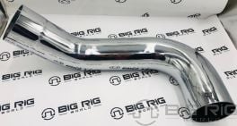 Exhaust Pipe M Bend 5 In. Chrome Steel Right Hand OD/ID EP50EL45208C - TRP