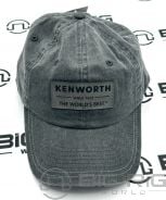 Pigmet Wash Felt Patch Cap Grey 1453294-00 - Kenworth