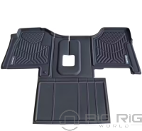 Floor Mat - Peterbilt (579) Kenworth (T680, T880) - 3 Piece Set - Manual Transmission 58976 - Redline Floormats
