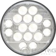 High/Low Beam LED Headlight, 12-24V HLL90HLBP - Optronics