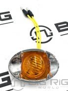M3 Amber LED Marker Light W/Bezel 00212235P - Panelite