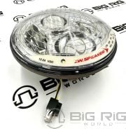 LED Headlight - Model 8700 Evo 2 - Heated High & Low Beam 0556291JWS - JW Speaker