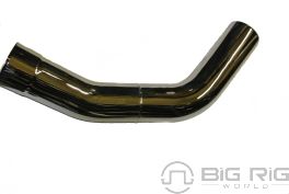 6 Inch 2-Bend OD/R5 Inch OD Pipe - Left Chrome KW6-18615LC - Grand Rock