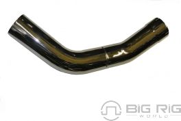 6 Inch 2-Bend OD/R5 Inch OD Pipe Right - Chrome KW6-18615RC - Grand Rock