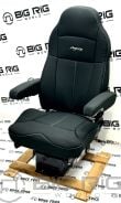 Legacy Silver Seat (Black Cloth) w/ Armrests 188900FW631 - Seats Inc.