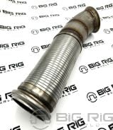 Pipe-Exhaust Mbend 5 In. Flex/Ss Flg/Flg M66-1876 - Kenworth