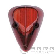 Bus/Cab - Triangle, Red Combination Clearance, Marker M20311R - Maxxima