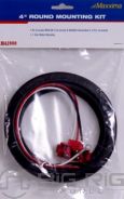 4 In. Round Mounting Kit Grommet & Connector M43900 - Maxxima