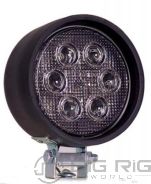 4" Round Rubber Housing LED Work Light MWL-11HL - Maxxima