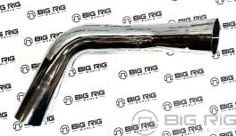 Pipe-Exhaust Mbend 5 inch Steel LH Chrome Pipe OD/ID EP50EL65202C - TRP