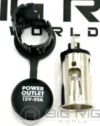 Outlet - Power Single, 12V, 20A A22-61717-001 - Freightliner