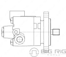 Pump Steering - Power 14-12657-002 - Freightliner