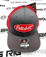 Richardson Charcoal & Red Peterbilt Hat 1441438-00 - Peterbilt