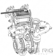 Exchange Actuator Motor EA9341502194 - Detroit Diesel