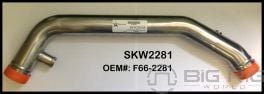 Lower Water Pipe SKW2281SS - Star Coolant Tubes