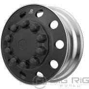 24.5 x 8.25 Alcoa Aluminum Wheel - Dura-Blackâ„¢ Both Sides 98U63BLK - Alcoa