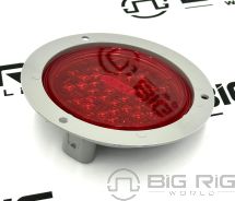 Super 44 Red LED Stop/Turn/Tail Light W/Flange 44222R - Truck Lite